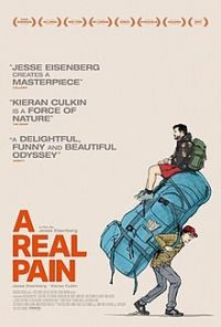 A Real Pain 2024 film poster