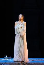 Nadine Sierra stars as Amina in a new production of Bellinis La Sonnambula Photo Marty Sohl Met Opera