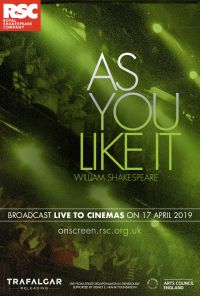 Rsc As You Like It Live One Sheet