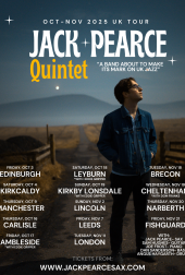 Jack Pearce Quintet Tour Oct Nov 2025