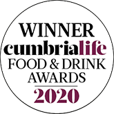 WINNER - cumbrialife Food & Drink Awards 2020